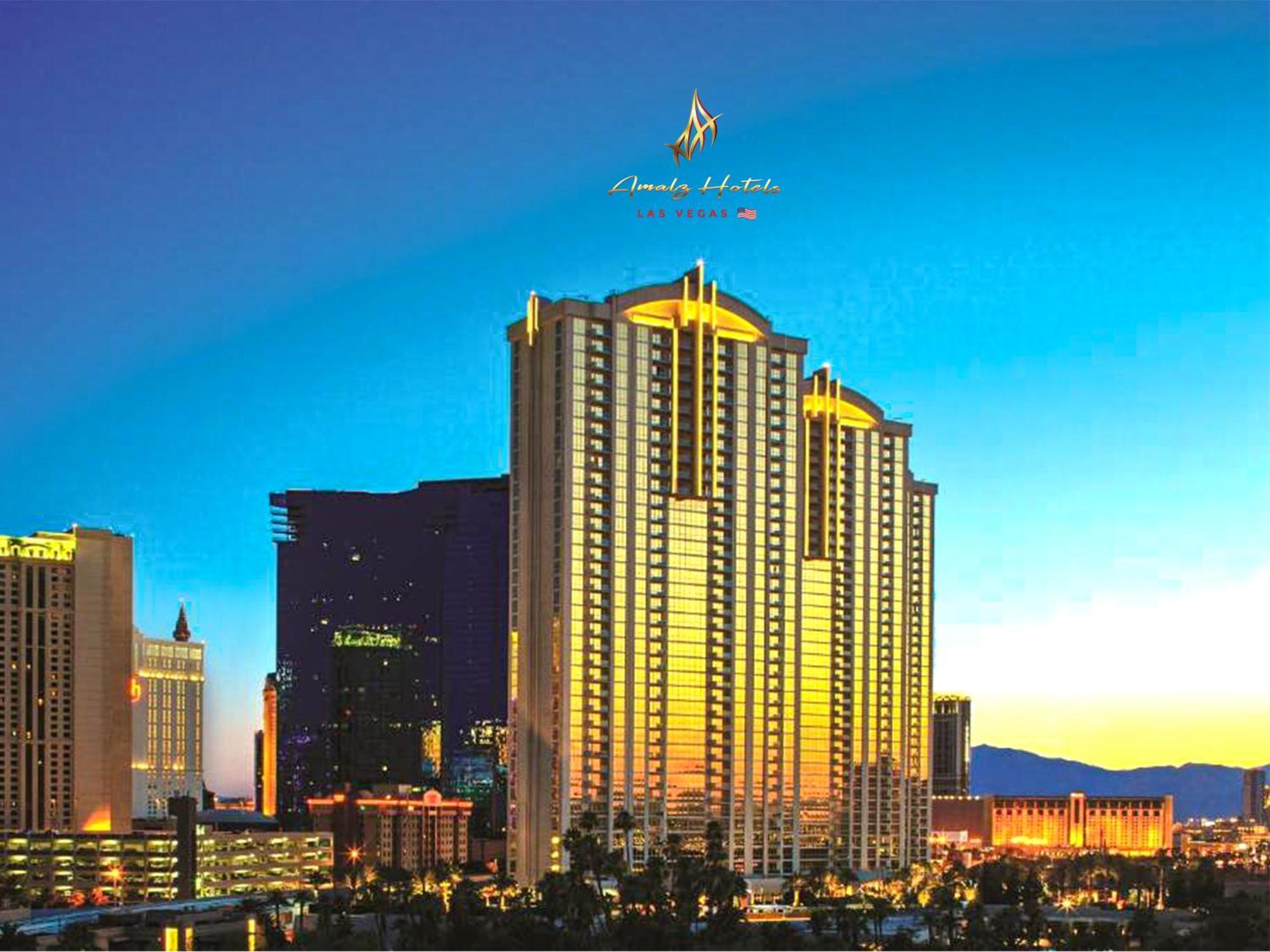 Amalz 2 Bedroom 3 Bathroom Balcony Suite At Mgm Signature ! لاس فيغاس المظهر الخارجي الصورة